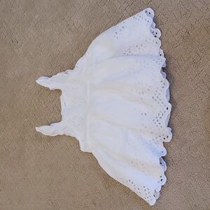 🌷NWOT Baby Gap White Islet Dress 3-6 Months